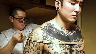 Two Bound Gays Fucked After Foreplay
