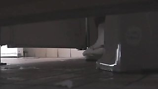 Hidden cam spying toilet pissing in the real close ups