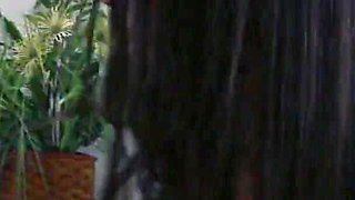 Gorgeous ebony gives great head and sex