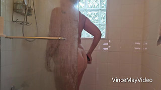 Shower Time with Everyone's Favorite PAWG GILF