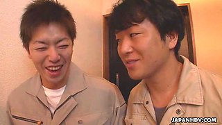 Naughty Wife Fucked Two Guys In Her Home - Nozomi Hazuki