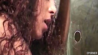 Ebony skinny babe horny sex video