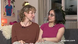 A Sexy Card Game Leads To Serafina Using Sex Toys On With Jasmin A Nastyi