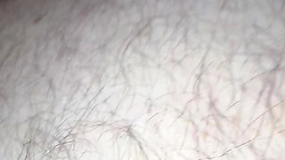 stroking it so wife can gag on it!