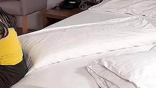 Tied to a Wall, My BFF Sucks the Cock of My Boyfriend and Takes All the Cum Out of Him