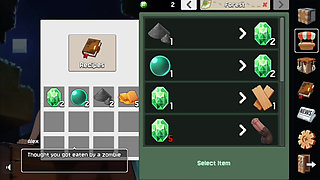 Mincraft mob get fucked with piston part 6