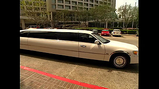 A Spicy Threesome Fuck in a Limousine for Lena