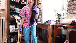 Nurse Lizzie Teases You with Her Ass