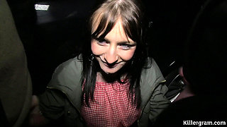 Shy British Nerd Has Her Own Wild Side and Wants to Show It off on a British Dogging Mission