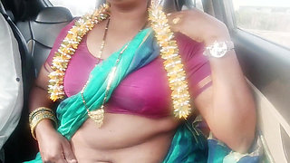 Step Dad Angry Daughter in Law Car Sex Telugu Crazy Dirty Talks. Part -2