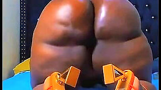 SSBBW Twerks Doggystyle in High Heels