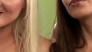 Honorable Threesome Missionary Anal Rattling Negotiations Succeed with Curiously Kissing Bisexual Girlfriends