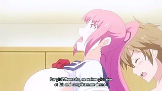 Cum will fly from wet hentai cunt after fucking