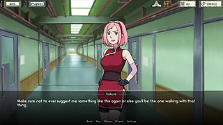 Kunoichi Trainer - Naruto Trainer v0.19.1 Part 93 Sexy Sakura's Wet Pussy by Loveskysan69