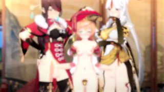 Awesome hentai anal sex with stunning excited nurse