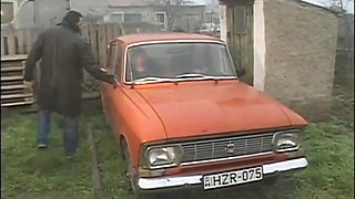 Black and white, old and young orgy party, mommy in girl uniform loves the young cock