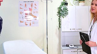 Sexy Doctor Pegging Her Horny Patient