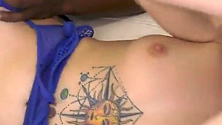 Anna Claire Clouds playing some interracial VR games