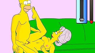 Homer's Happy Chance - Sex POV Cartoon P70 by Misskitty2k