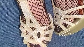 Melove's Compilation of Fishnet in High Heels