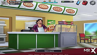 Summertime saga - Big Cucumber Fucks Mature in the Kitchen E1 # 84
