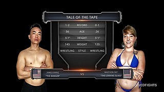 Madison Sky vs James Bang - Cute Madison Back In Action, Hoping For A Win