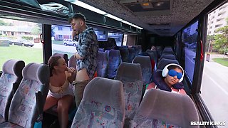 Kai Jaxon And Victoria Sweet In Lexi Sneaky Bus Fuck With Next To