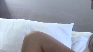Over the Bed View of MILF Fucking