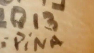 AsianSexDiary - tight shaved Filipina pussy filled with creamy cum