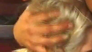 Wonderful Young Blonde Fucked and Filled in Mouth with Cum by Huge Vintage Cock