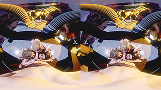 Worship Goddesses - triple blowjob in a classic temple featuring amazon version of Super Girl, Powergirl and Wonder Woman
