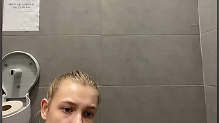 Masturbation in the Toilet