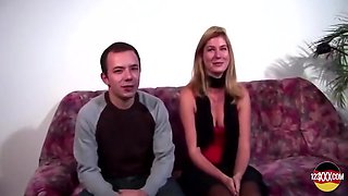 Sexy Blonde Babe Has A Dream Of A Mouth Filled With Cum With Blonde Dream