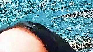Moroccan Girl Sucks Her Lover's Cock in the Open Air Forest and He Ejaculates Inside Her Mouth and She Swallows His Semen