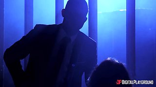 Scott Nails' Wild Office Passion with Blonde Seductress