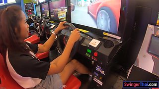 Young Thai Milf Girlfriend Jerks Cock