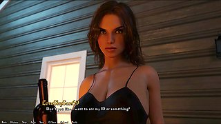 Dinner with Isabella in the animated world of LoveSkySan69