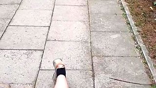 Black Amateur Explore Hot Foot Fetish