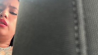 My Boss Challenged Me and I Did It! Masturbating in the Car on the Highway