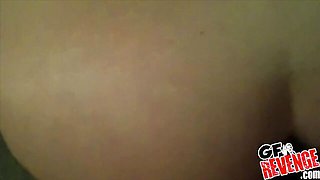 Aesthetic blonde with nice natural tits Mandy Armani fucked in POV