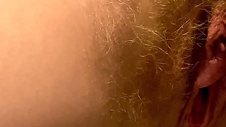 Redhead Hairy Pussy Pee a Lot Updress in the Toilet and Farts 4K 60fps