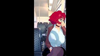 Dr. Maxine's Perspective: A Deserted Train Carriage Equals Lewd Fun / Anime / Hentai