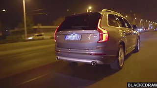 Skinny girl fit his BBC in her mouth and later in her pussy also