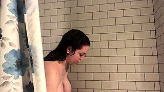 Great Big Boobs On Masturbating Redhead