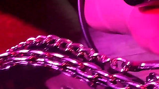 Rubber & Ava Fetishart Give Perv a Latex Footjob Part 2