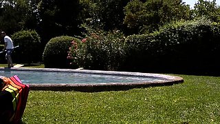 Mexicana blowjob with her big boobs