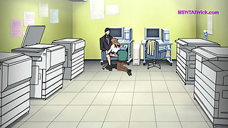 Under the Boss's Control, Initiation of the New Hairy Secretary  (Uncensored Hentai) ENG Sub