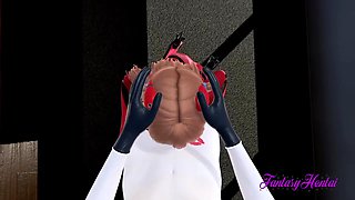 3d Hentai And Hentai 3d - Evangelion Asuka Sucks And Jerks Off