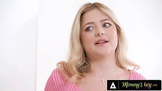 Cuckold Babe Jill Taylor Watches Stepmom Mellanie Monroe Getting Fucked By Her Hung BF: Porn