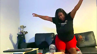 He loves fucking this black ass